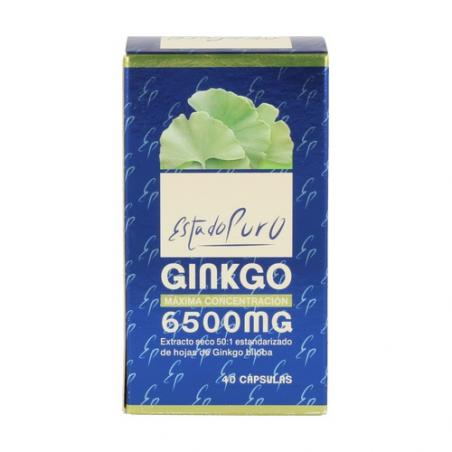 GINKGO BILOBA 40 CAP. ESTADO PURO. TONGIL GINKGO BILOBA 40 CAP. ESTADO PURO. TONGIL