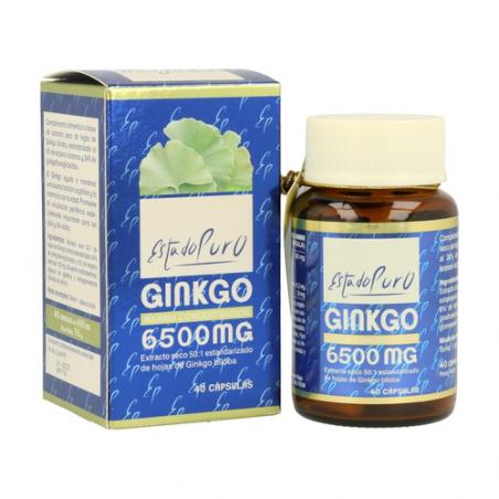 GINKGO BILOBA 40 CAP. ESTADO PURO. TONGIL GINKGO BILOBA 40 CAP. ESTADO PURO. TONGIL