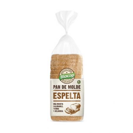 PAN MOLDE ESPELTA BLANCO BIO 400GR. BIOCOP PAN MOLDE ESPELTA BLANCO BIO 400GR. BIOCOP