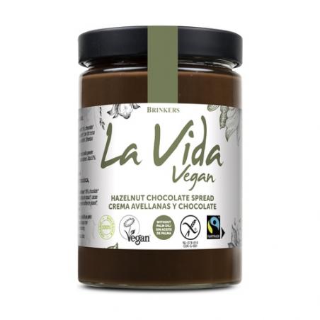 CREMA CHOCOLATE AVELLANA 600 GR. VIDA VEGAN CREMA CHOCOLATE AVELLANA 600 GR. VIDA VEGAN