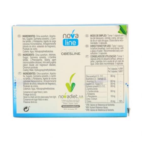 OBESLINE 45 CÁPSULAS. NOVADIET OBESLINE 45 CÁPSULAS. NOVADIET