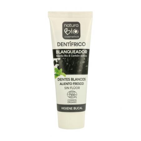 DENTÍFRICO BLANQUEADOR MENTA & CARBÓN 75ML. NATURA DENTÍFRICO BLANQUEADOR MENTA & CARBÓN 75ML. NATURA