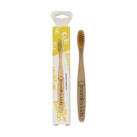 CEPILLO DENTAL NIÑOS BAMBU AMARILLO. NORDICS CEPILLO DENTAL NIÑOS BAMBU AMARILLO. NORDICS