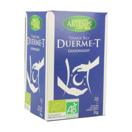 TISANA BIO DUERME T 20 FILTROS. ARTEMIS TISANA BIO DUERME T 20 FILTROS. ARTEMIS