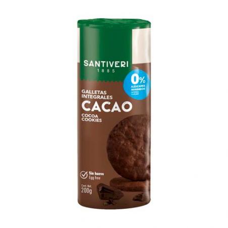 GALLETA INTEGRA CACAO 0% 200 GR. SANTIVERI GALLETA INTEGRA CACAO 0% 200 GR. SANTIVERI