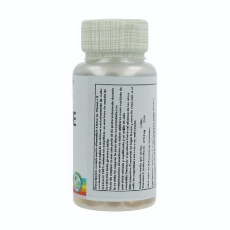 VITAMINA E 400 IU 50 PERLAS. SOLARAY VITAMINA E 400 IU 50 PERLAS. SOLARAY