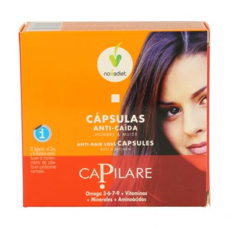 CÁPSULAS ANTICAÍDA CAPILARE 60 CAPS. NOVADIET CÁPSULAS ANTICAÍDA CAPILARE 60 CAPS. NOVADIET