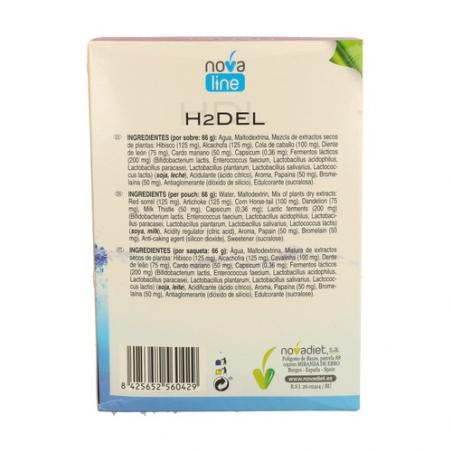 H2DEL 10 SOBRES. NOVADIET H2DEL 10 SOBRES. NOVADIET