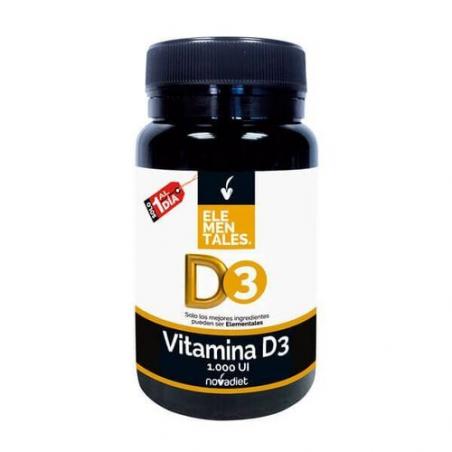 VITAMINA D3 1000 UI. 120 COMPRIMIDOS. NOVADIET VITAMINA D3 1000 UI. 120 COMPRIMIDOS. NOVADIET