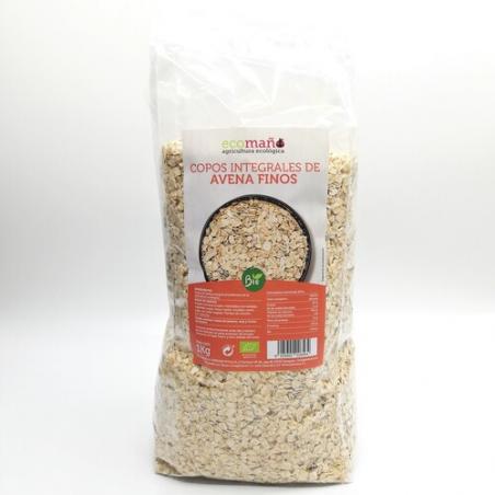 COPOS AVENA FINOS BIO 500G. ECOMAÑO COPOS AVENA FINOS BIO 500G. ECOMAÑO