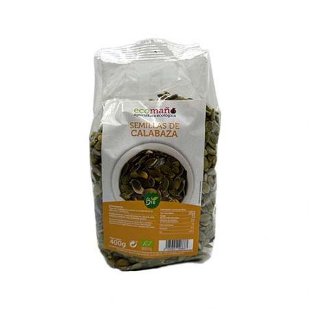 SEMILLAS DE CALABAZA 400GR. ECOMAÑO SEMILLAS DE CALABAZA 400GR. ECOMAÑO