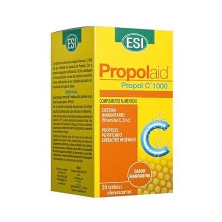 PROPOL C 100 MG. 20 TABL. EFERVESCENTE. ESI PROPOL C 100 MG. 20 TABL. EFERVESCENTE. ESI