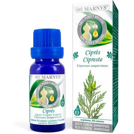 ACEITE ESENCIAL DE CIPRES (15 ML). MARNYS ACEITE ESENCIAL DE CIPRES (15 ML). MARNYS