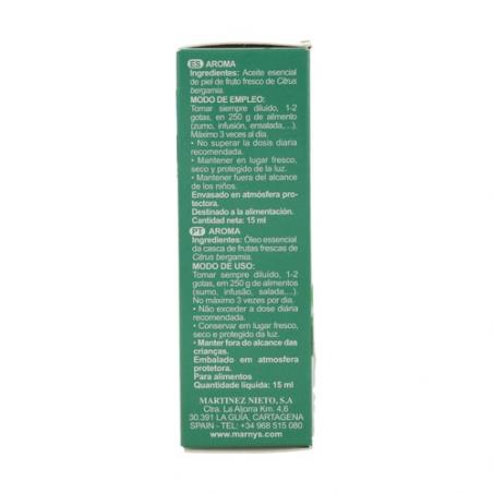 ACEITE ESENCIAL DE BERGAMOTA. MARNYS ACEITE ESENCIAL DE BERGAMOTA. MARNYS