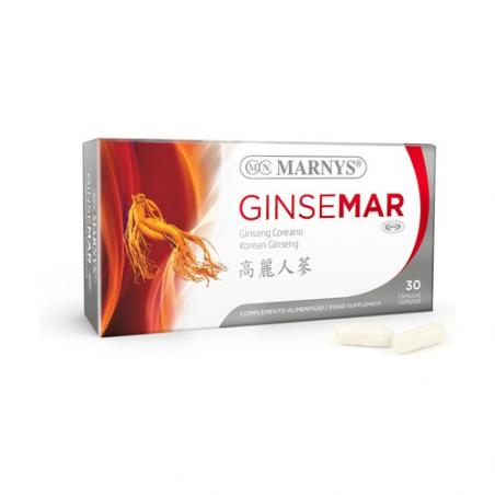 GINSENMAR COREANO 500 MG. 30 CAP. MARNYS GINSENMAR COREANO 500 MG. 30 CAP. MARNYS