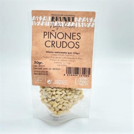 PIÑONES CRUDOS 50GR. BRUNET PIÑONES CRUDOS 50GR. BRUNET