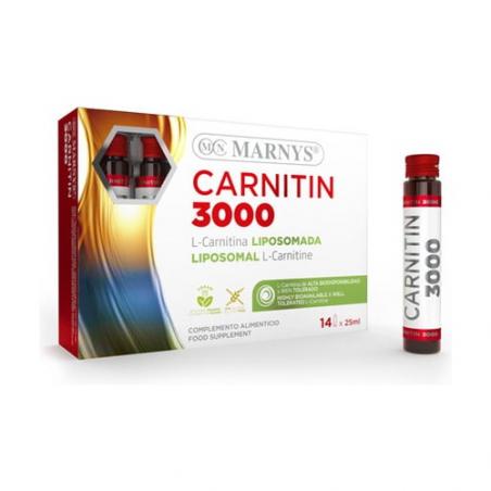 L-CARNITINA 3000. 14 VIALES. MARNYS L-CARNITINA 3000. 14 VIALES. MARNYS