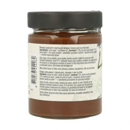 CREMA CHOCOLATE Y AVELLANAS 270G. LA VIDA VEGAN CREMA CHOCOLATE Y AVELLANAS 270G. LA VIDA VEGAN