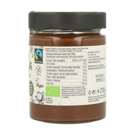 CREMA CHOCOLATE Y AVELLANAS 270G. LA VIDA VEGAN CREMA CHOCOLATE Y AVELLANAS 270G. LA VIDA VEGAN