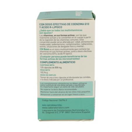 CN BASE 120 CÁPSULAS. LCN CN BASE 120 CÁPSULAS. LCN