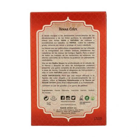 HENNA CAOBA POLVO. RHADE SHYAM HENNA CAOBA POLVO. RHADE SHYAM