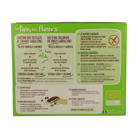 PAN DE TRIGO SARRACENO 150 GR. LE PAIN DES FLEURS PAN DE TRIGO SARRACENO 150 GR. LE PAIN DES FLEURS