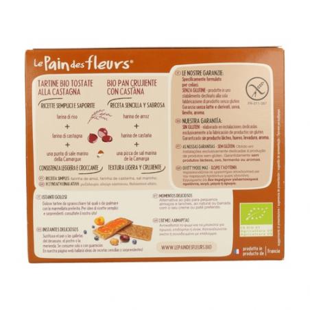 PAN FLORES CON CASTAÑA 150GR. LE PAIN DES FLEURS PAN FLORES CON CASTAÑA 150GR. LE PAIN DES FLEURS