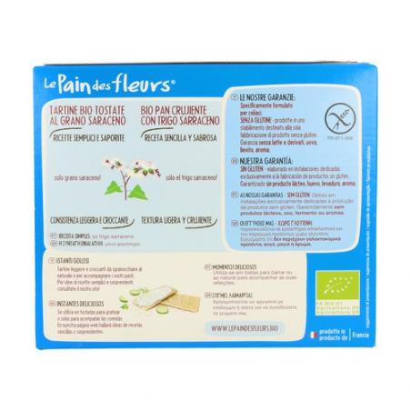 PAN TRIGO SARRACENO SIN SAL 150 G. PAIN DES FLEURS PAN TRIGO SARRACENO SIN SAL 150 G. PAIN DES FLEURS