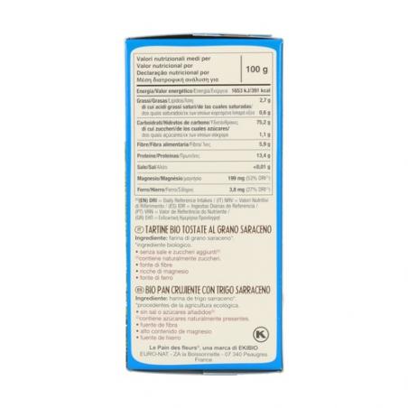 PAN TRIGO SARRACENO SIN SAL 150 G. PAIN DES FLEURS PAN TRIGO SARRACENO SIN SAL 150 G. PAIN DES FLEURS