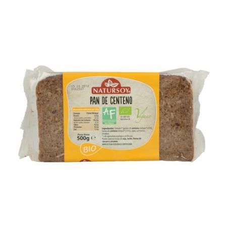 PAN DE CENTENO ECO 500 GR. NATURSOY PAN DE CENTENO ECO 500 GR. NATURSOY