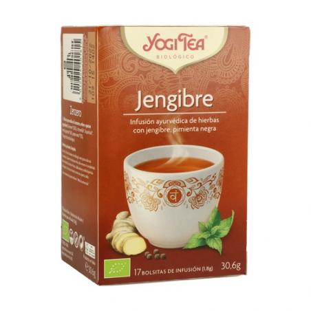 YOGI TEA DE JENGIBRE ECO 17 BOLSITAS YOGI TEA DE JENGIBRE ECO 17 BOLSITAS