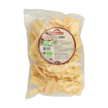 CHIPS DE QUINOA BIO 70 GR. NATURSOY CHIPS DE QUINOA BIO 70 GR. NATURSOY