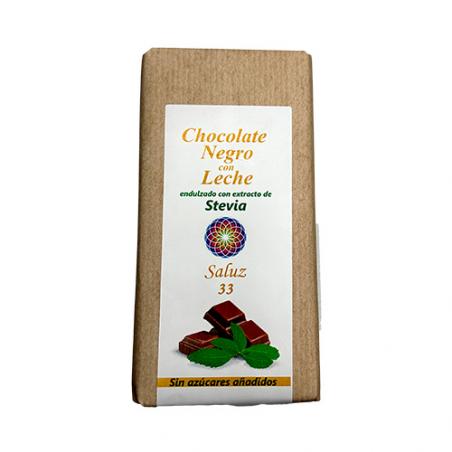 CHOCOLATE NEGRO CON LECHE 100GR. SALUZ 33 CHOCOLATE NEGRO CON LECHE 100GR. SALUZ 33