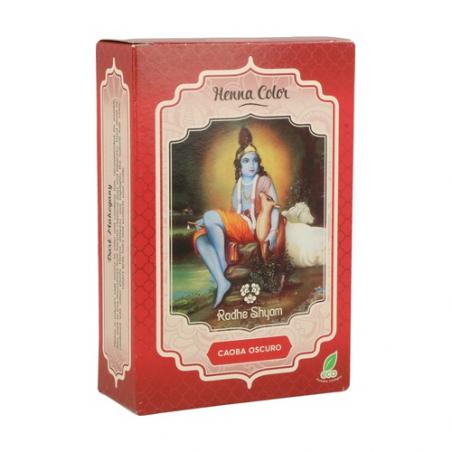 HENNA CAOBA OSCURO POLVO 100 GR. RHADE SHYAM HENNA CAOBA OSCURO POLVO 100 GR. RHADE SHYAM