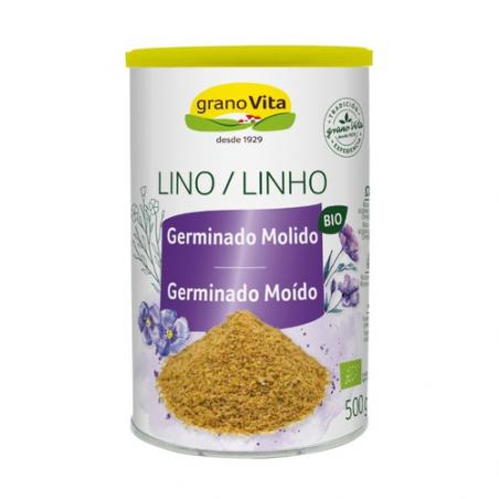 LINO GERMINADO MOLIDO BIO 500GR. GRANOVITA LINO GERMINADO MOLIDO BIO 500GR. GRANOVITA
