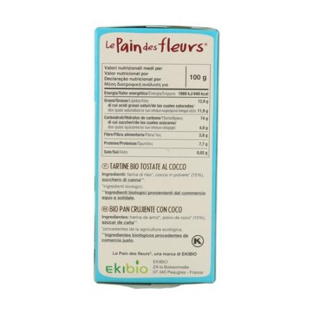 PAN DE FLORES COCO 150GR. LE PAIN DES FLEURS PAN DE FLORES COCO 150GR. LE PAIN DES FLEURS