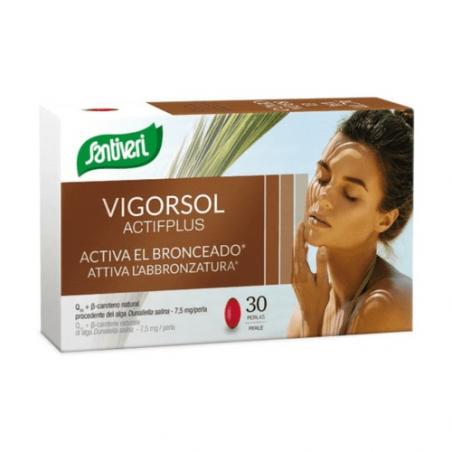 VIGOR SOL ACTIF PLUS 30 PERLAS. SANTIVERI VIGOR SOL ACTIF PLUS 30 PERLAS. SANTIVERI