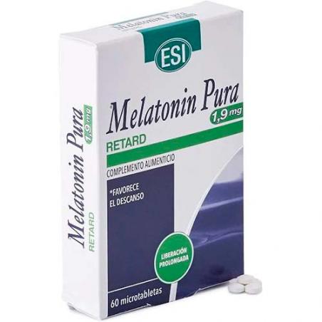 MELATONINA RETARD 60 CAP 1.9 MG. ESI MELATONINA RETARD 60 CAP 1.9 MG. ESI