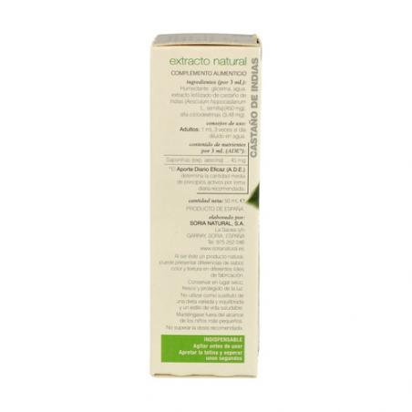 EXTRACTO DE CASTAÑO DE INDIAS 50 ml. SORIA NATURAL EXTRACTO DE CASTAÑO DE INDIAS 50 ml. SORIA NATURAL