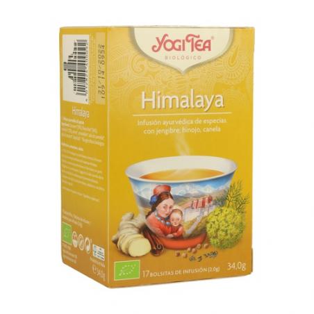 YOGI TEA HIMALAYA ECO 17 BOLSITAS YOGI TEA HIMALAYA ECO 17 BOLSITAS