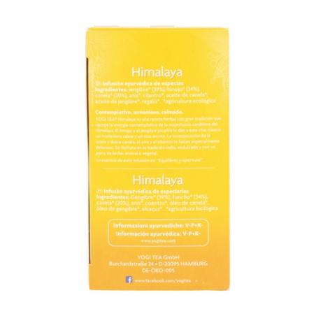 YOGI TEA HIMALAYA ECO 17 BOLSITAS YOGI TEA HIMALAYA ECO 17 BOLSITAS