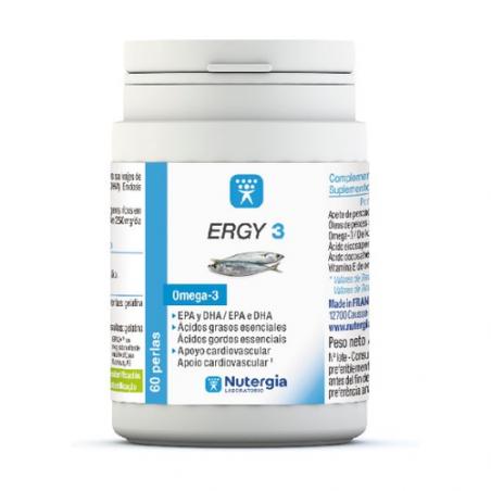 ERGY 3 60 PERLAS. NUTERGIA ERGY 3 60 PERLAS. NUTERGIA