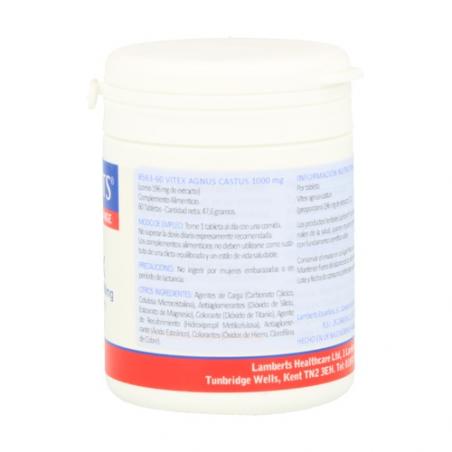 VITEX AGNUS CASTUS 1000MG (60 TABLETS) LAMBERTS VITEX AGNUS CASTUS 1000MG (60 TABLETS) LAMBERTS