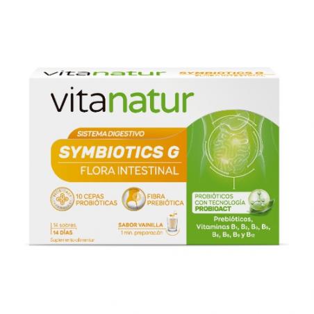 VITANATUR SIMBIOTICS G 14 SOBRES. VITANATUR VITANATUR SIMBIOTICS G 14 SOBRES. VITANATUR