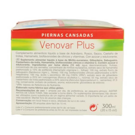VENOVAR (20 VIALES). DIETISA VENOVAR (20 VIALES). DIETISA