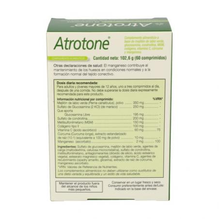 ATROTONE (60 COMPRIMIDOS). HEALTH AID ATROTONE (60 COMPRIMIDOS). HEALTH AID