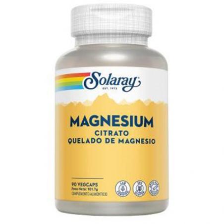 MAGNESIUM QUELADO CITRATO MAGNESIO 90CAP. SOLARAY MAGNESIUM QUELADO CITRATO MAGNESIO 90CAP. SOLARAY