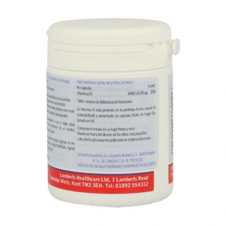 VITAMINA D3 4000ui 120COMP. LAMBERTS VITAMINA D3 4000ui 120COMP. LAMBERTS