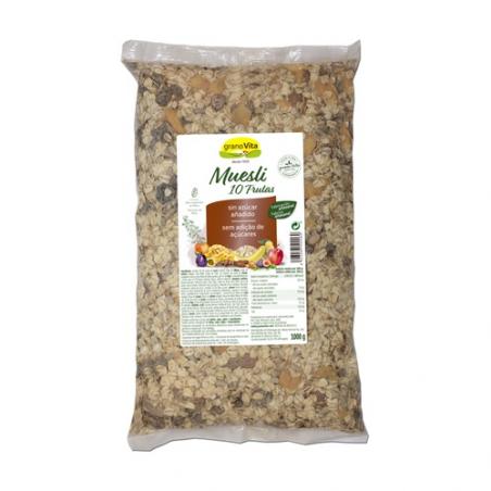 MUESLI 10 FRUTAS 1 KG. GRANOVITA MUESLI 10 FRUTAS 1 KG. GRANOVITA