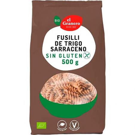FUSILLI TRIGO SARRACENO S/ GLUTEN 500 GR BIO FUSILLI TRIGO SARRACENO S/ GLUTEN 500 GR BIO